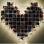 Huge heart Collage